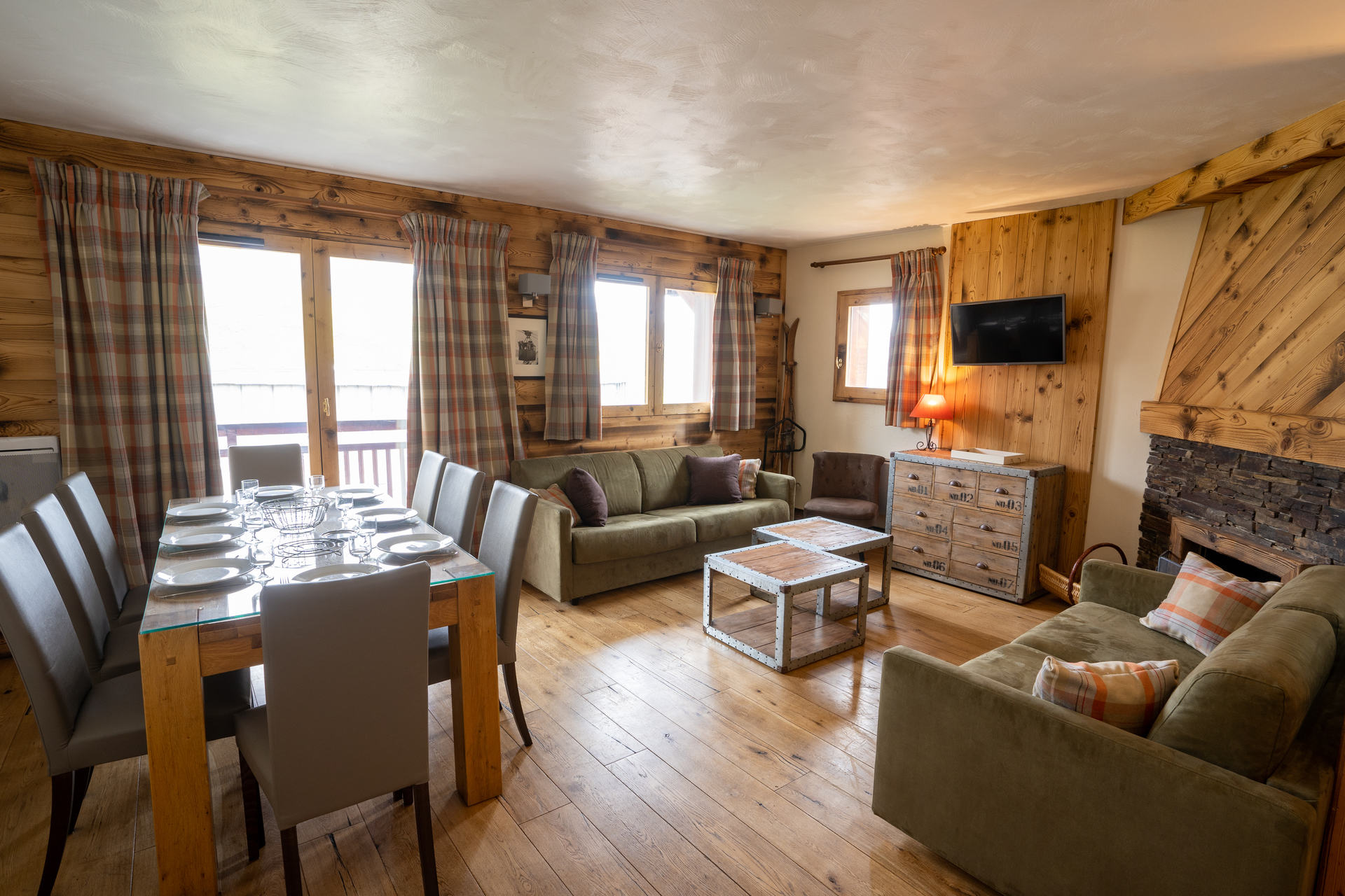 location chalet 8 personnes val thorens